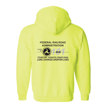 Load image into Gallery viewer, 2025 Federal Railroad Administration FRA Short Sleeve Zip Hoodie