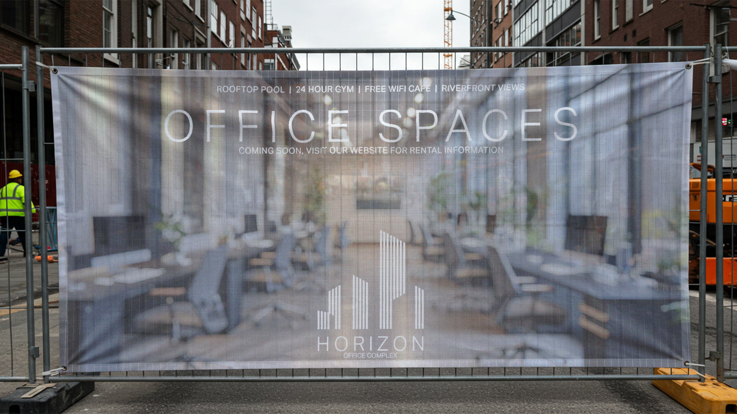 Mesh Banner outdoor signage