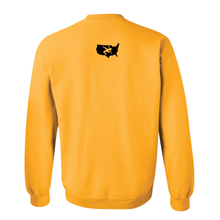 Load image into Gallery viewer, Las Vegas Wrestling Club 2024 Gold Crewneck Long Sleeve Sweatshirt