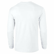 Load image into Gallery viewer, Kenya Airways Black Red Logo African Airline White Long Sleeve T-shirt