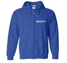 Load image into Gallery viewer, USPS Postal Service Mail Carrier Delivery Post Full Zip Hoodie Hooded Sweatshirt