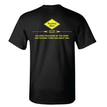 Load image into Gallery viewer, Reading Lines Bee Line Service Holding Truckers By The Nose And Kicking Their Ass Since 1964 Short Sleeve T-shirt