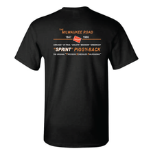Load image into Gallery viewer, The Milwaukee Road Sprint Piggy Back The Original Precision Schedule Railroading Short Sleeve T-shirt