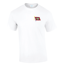 Load image into Gallery viewer, Follow The Flag 1838 1964 First Class Railroad Freight Service Short Sleeve T-shirt