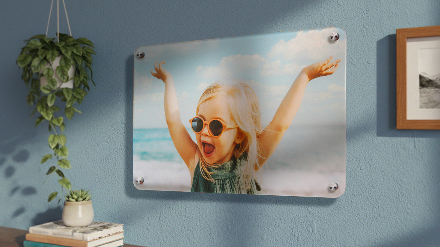 Acrylic decorative display 