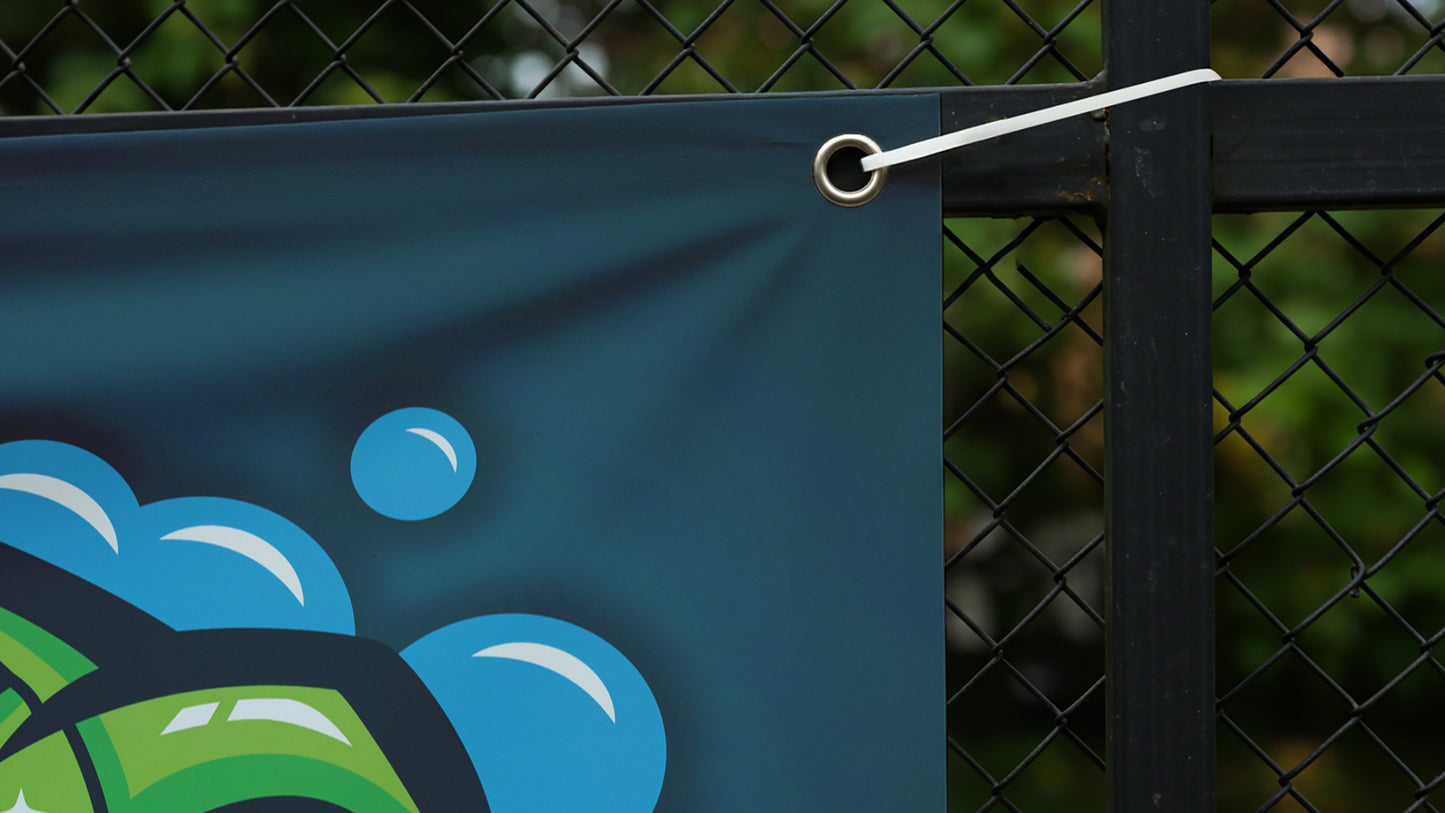 Banner signage display