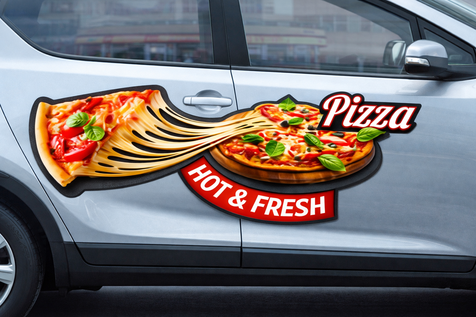 Contour Cut Vehicle Magnet