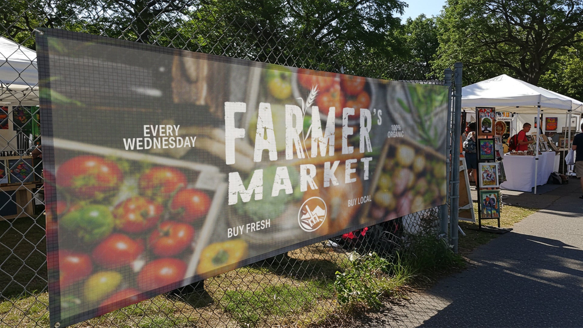 Mesh Banner outdoor
