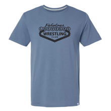 Load image into Gallery viewer, Las Vegas Wrestling Club 2024 Blue Short Sleeve T-shirt
