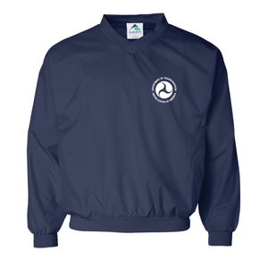 Federal Railroad Administration FRA Navy Blue Long Sleeve Sleeve Windbreaker Pull Over