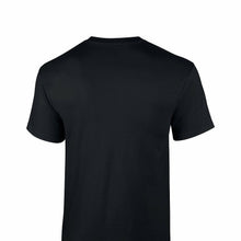 Load image into Gallery viewer, Way Train Red Logo Band Saw Manufacturer Black Cotton T-shirt
