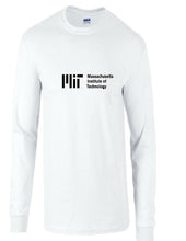 Load image into Gallery viewer, MIT T-shirt Massachusetts UNIVERSITY SCIENCE Geek Black White Long Sleeve Shirt
