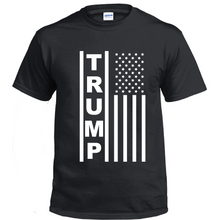 Load image into Gallery viewer, Trump White Flag Maga Republican Conservative Political 2020 Black T-shirt
