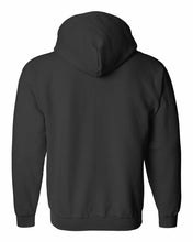 Load image into Gallery viewer, Jesus Fish Christian Text in Symbol Hooded Black Sweatshirt Faith Religion S-5XL
