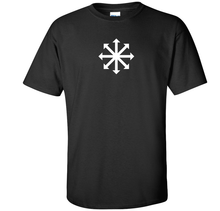 Load image into Gallery viewer, White Symbol for Chaos Eternal Champion on Black T-shirt Cotton Shirt S-5XL
