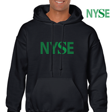 Load image into Gallery viewer, NYSE Wall Street Stock Exchange Invest Money Black Gift Hoodie Hooded Sweatshirt
