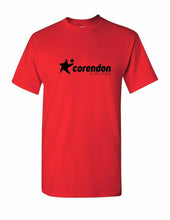 Load image into Gallery viewer, Corendon Airlines Tee Black Retro Star Logo Turkish Aviation Red Cotton T-shirt
