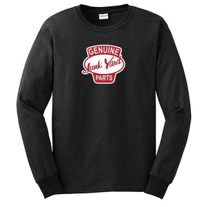 Genuine Junk Yard Parts T-Shirt Cars Muscle hot rod Black Long Sleeve Tee Shirt