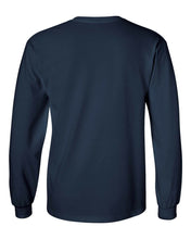Load image into Gallery viewer, Icelandair Retro Logo Icelandic Airline Shirt Navy Blue Long Sleeve T-Shirt
