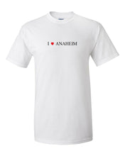 Load image into Gallery viewer, I Heart Anaheim Love Cotton Tee Shirt Black White Funny T-Shirt S - 5XL
