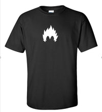 Load image into Gallery viewer, Vegeta Symbol Anime Dragon Ball Z Saiyan Black White T-Shirt Tee Shirt S - 5XL
