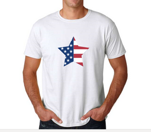 USA Flag Star Stripes Red White Blue Patriot Country Pride Patriot Trump T-shirt