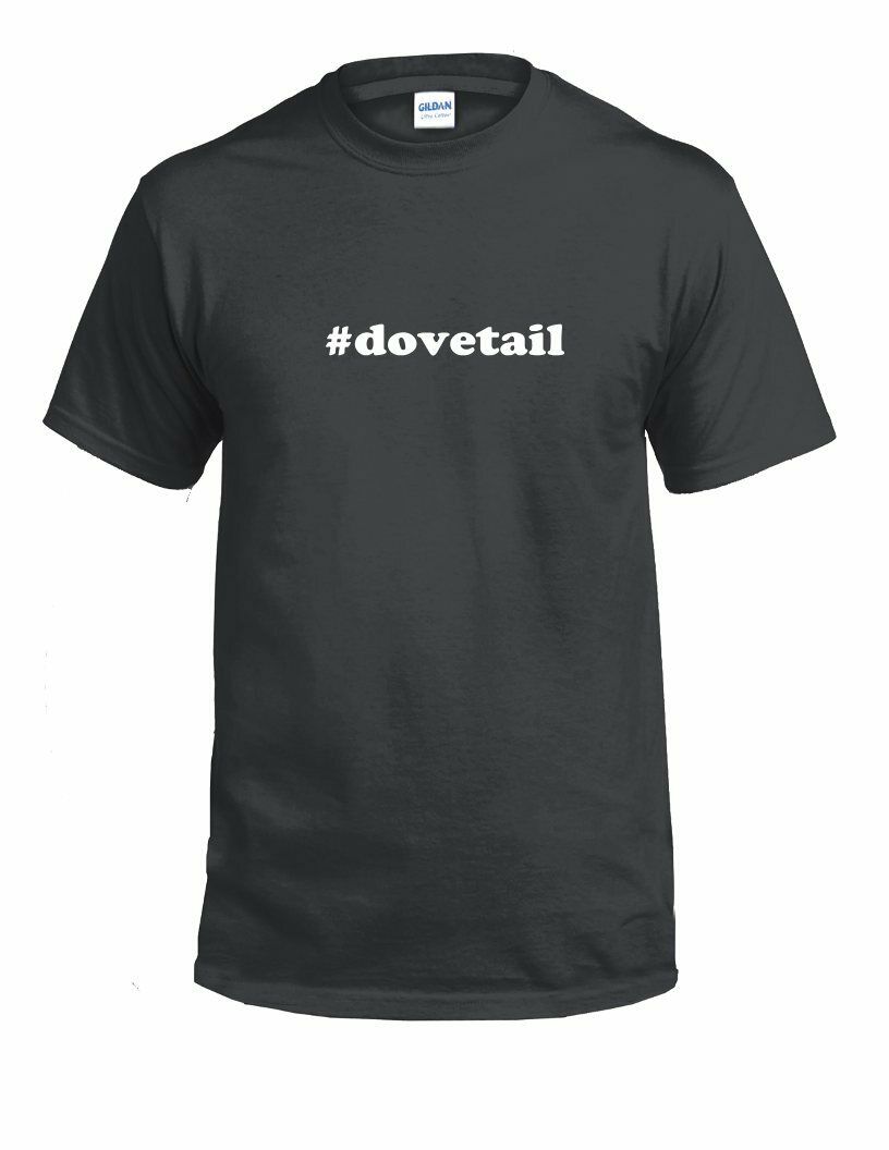 #dovetail Hashtag Dovetail Funny Gift White Black Cotton Tee Shirt