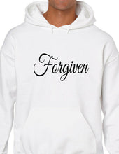 Load image into Gallery viewer, Forgiven Hoodie Religious Faith Jesus Christian Church God Hooded Sweat Shirt
