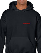 Load image into Gallery viewer, Air India Red Logo Indian Airline Back Funny Geek Black Hoodie Hooded Sweatshirt
