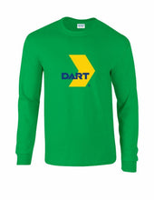 Load image into Gallery viewer, DART Logo Tee Texas Dallas Area Rapid Transit Rail Train Irish Green T-shirt
