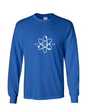 Load image into Gallery viewer, Apple Store Genius Bar Cool White Molecular Logo Royal Blue Long Sleeve T-Shirt
