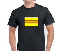 Load image into Gallery viewer, South Vietnam Flag Vietnamese Pride Saigon Asian Yellow Red Black T-shirt
