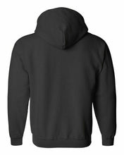 Load image into Gallery viewer, Sikh Symbol Indian Religion Khanda Black Full Zip Hoodie Hooded Sweatshirt
