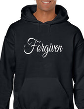 Load image into Gallery viewer, Forgiven Hoodie Religious Faith Jesus Christian Church God Hooded Sweat Shirt
