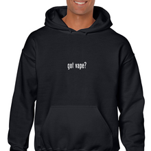 Load image into Gallery viewer, Got  vape ? Funny White Black Hoodie Hooded Sweatshirt
