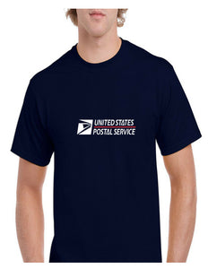 United Postal Service White Red Logo USPS T-shirt Navy Blue Tee Shirt S-5XL