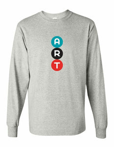 ART Tee Albuquerque Rapid Transit Train New Mexico Gray Long Sleeve T-Shirt