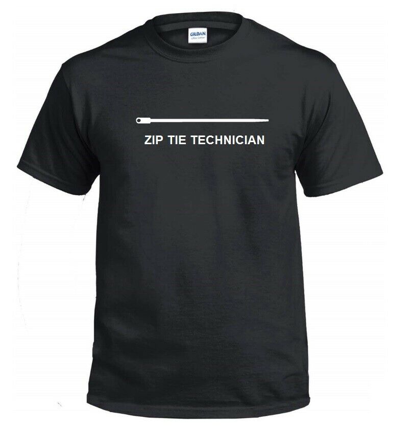 Zip Tie Technician T-shirt Funny JDM import Japanese Car Mechanic Tee Shirt