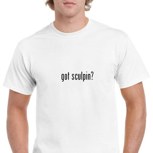 Got Sculpin ? T-Shirt  Black White Funny Gift Tee Shirt Cotton S-5XL