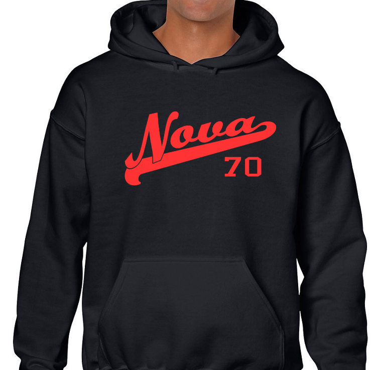 Nova 70 Script Tail T-Shirt 1970 Classic Muscle Car Hoodie Hooded Sweatshirt