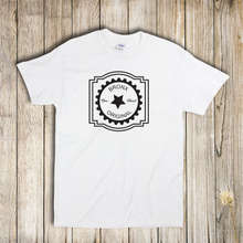 Load image into Gallery viewer, Bronx Original Born And Raised Seal Hometown Local Swag White Tee Shirt
