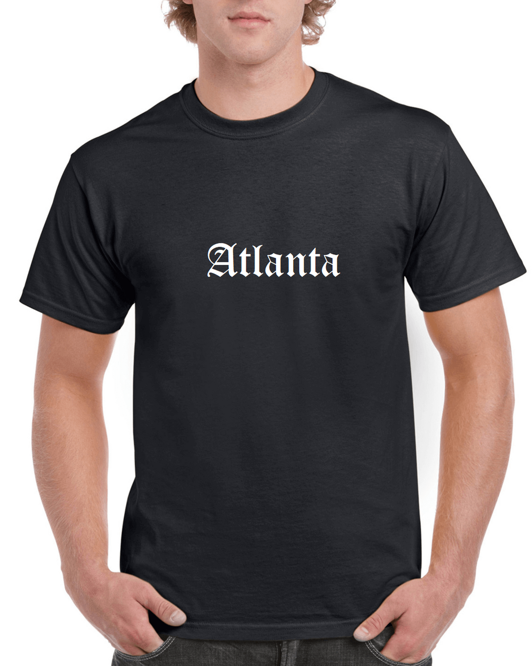 Atlanta Thug T-Shirt - ATL Hotlanta City Streetwear Old English TShirt S-5XL