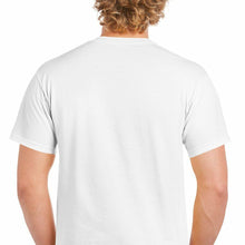 Load image into Gallery viewer, Air Atlantis Black Logo Portuguese Airline Aviation Geek White Cotton T-shirt
