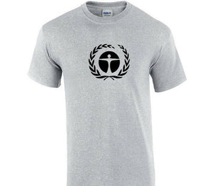 Black UN United Nations Environmental Programme UNEP Logo T-shirt Gray Shirt