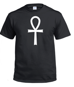 Ankh Key of Life T-Shirt Tee Shirt  Cotton Nile Egyptian Black White S - 5XL