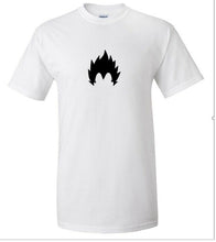 Load image into Gallery viewer, Vegeta Symbol Anime Dragon Ball Z Saiyan Black White T-Shirt Tee Shirt S - 5XL
