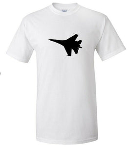 F-35 Lightning War Plane F35 Lockheed Martin Black White Cotton T Shirt S - 5XL