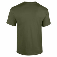 Load image into Gallery viewer, Tropic Air Kenya Black Logo Kenyan African Cotton Military Green T-shirt
