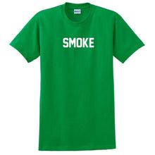 Load image into Gallery viewer, SMOKE T-shirt White Funny Irish Green Cotton College Pot Weed Shirt S-5XL
