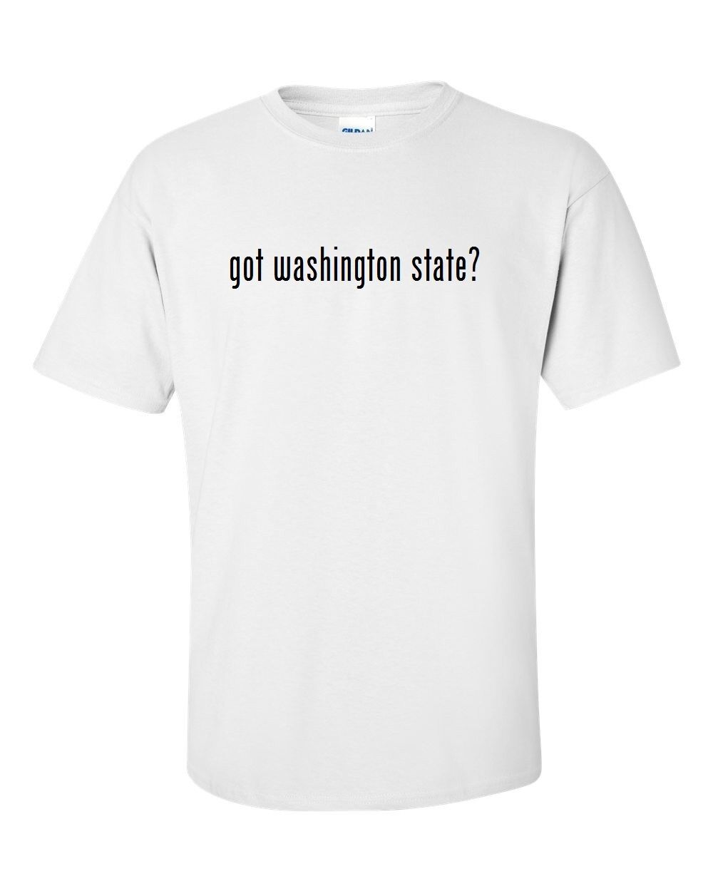 Got Washington State ? Men's Cotton T-Shirt Shirt Solid Black White S - 5XL
